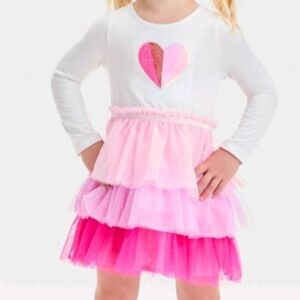 COPY - Cat and jack heart  tulle dress size 18m